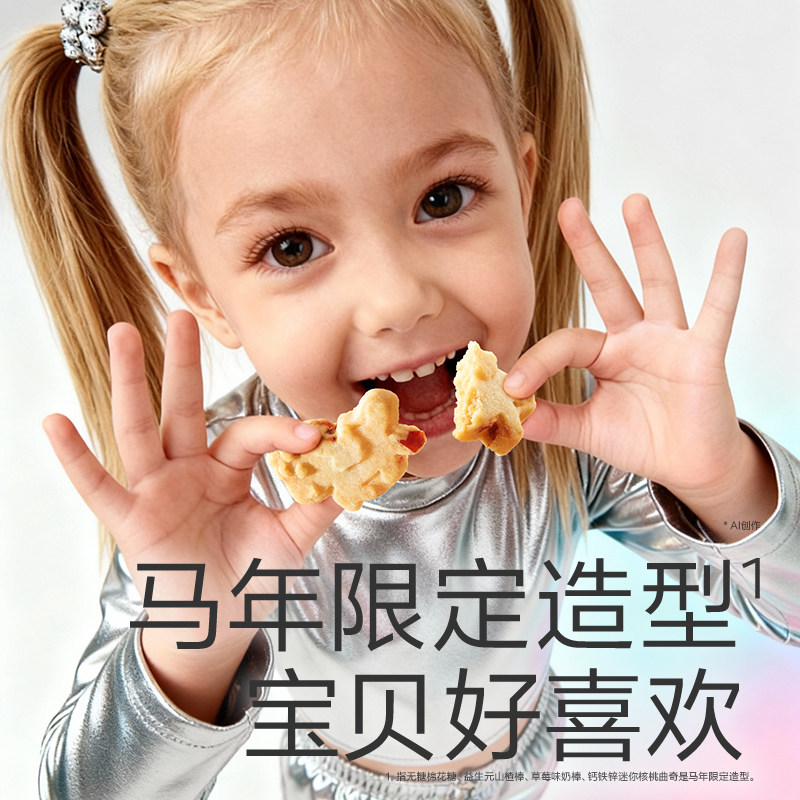 【马年礼物】光合星球抱抱桶糖果儿童健康零食大礼包年货礼盒