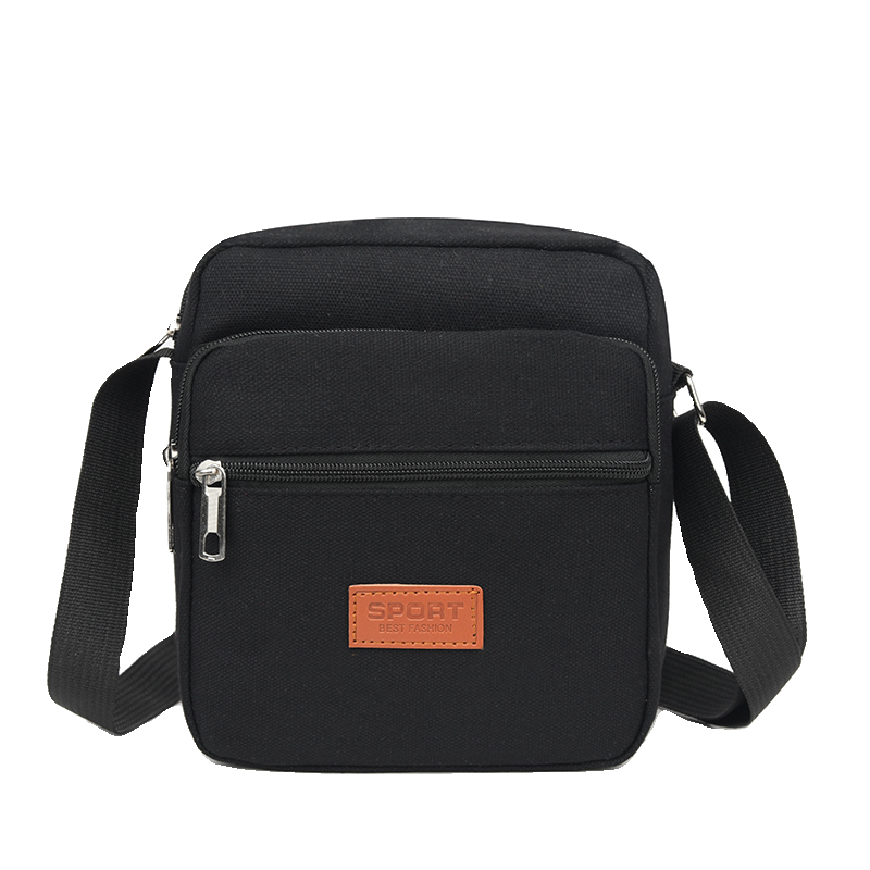 帆布小方包方形男包多层做生意摆摊收钱包耐磨耐用女休闲单肩斜挎,淘宝优惠券,粉丝福利购,淘宝优惠卷