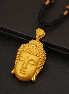 佛头吊坠女如来本命佛挂坠男女情侣款男女送礼