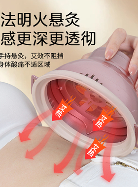 艾灸盒随身灸家用艾柱滤烟宫廷灸
