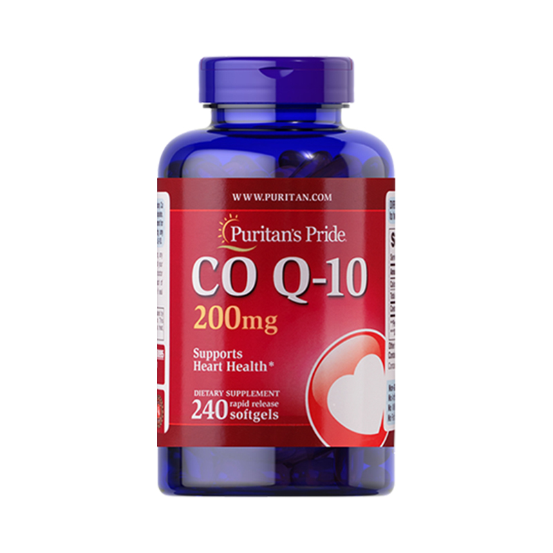 普丽普莱辅酶Q10软胶囊COQ-10高含量200mg240粒护心脏成人中老年 - 图0