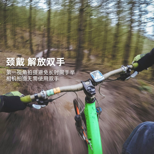 适用大疆DJI 灵眸osmo pocket4/3磁吸挂脖支架运动相机脖挂灵眸口袋相机胸前固定拍摄第一视角配件 - 图2
