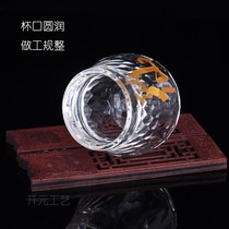 New White Cup Crystal Holy Water Fairy Cup Suit Water Purification Cup for cup ancestors A view of the Y-Sound Cup for the Buddhas Cup