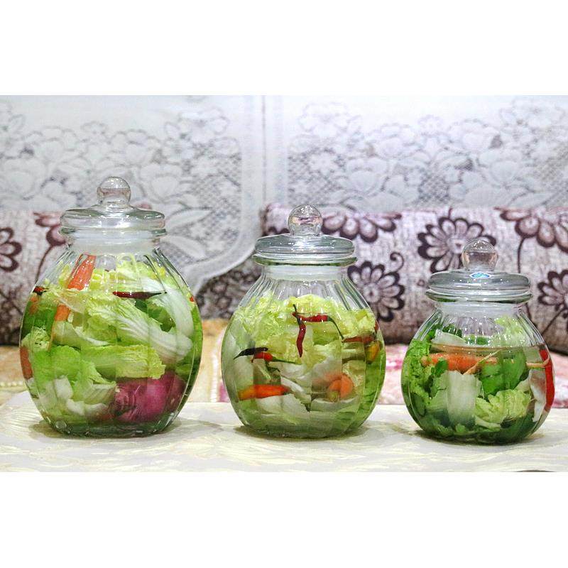 玻璃泡菜坛子密封瓶金瓜瓶无铅泡酒瓶咸菜腌菜缸杂粮罐储物器皿罐,淘宝优惠券,粉丝福利购,淘宝优惠卷