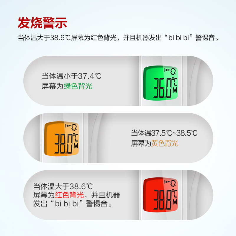 乐普电子红外线体温额温高耳温度计 lepucare体温计类