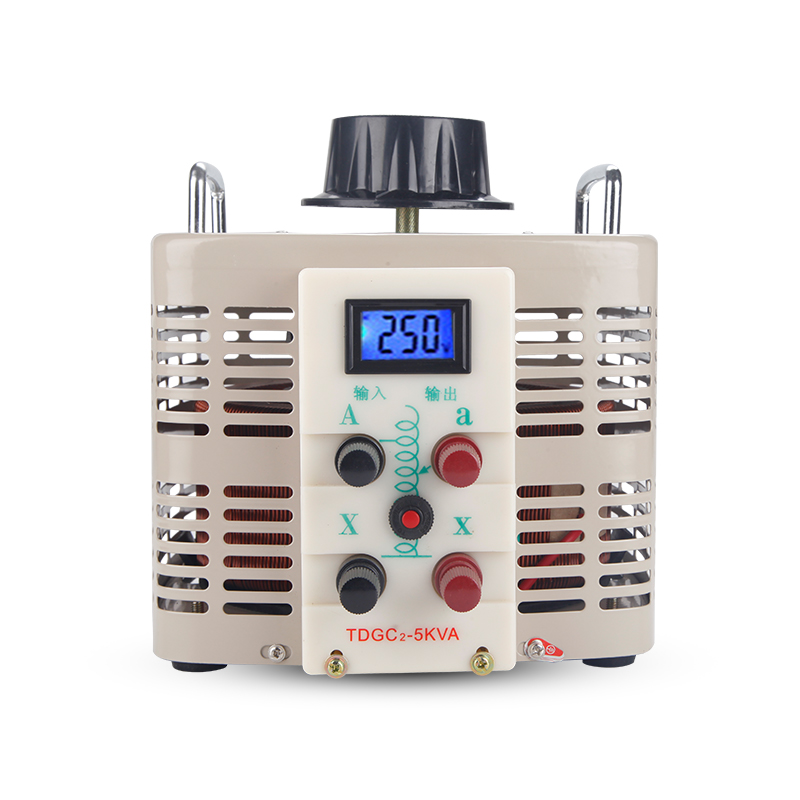 朗歌调压器220V单相数显TDGC2-5KVA交流电流0-300V可调变压器2KW
