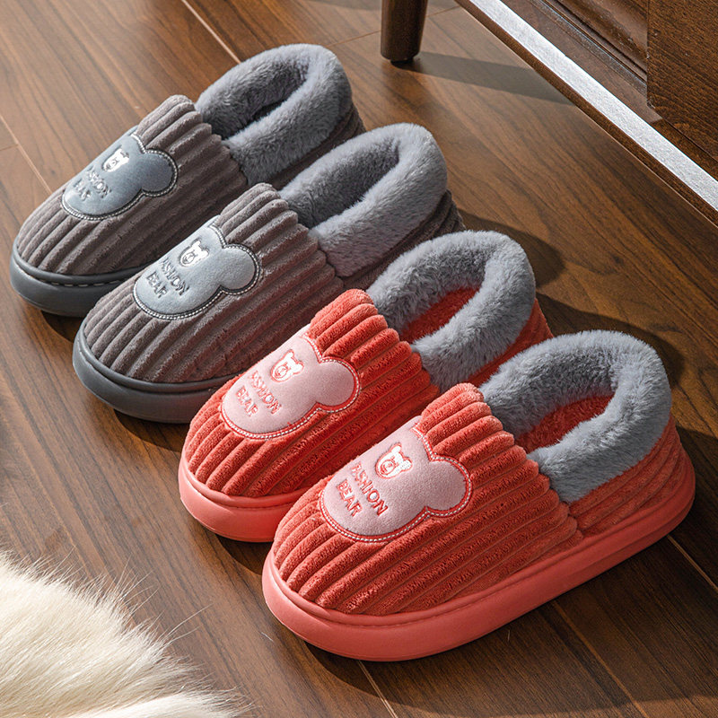 回力棉拖鞋包跟男士冬季居家居防滑保暖厚底家用情侣新款棉鞋女款,淘宝优惠券,粉丝福利购,淘宝优惠卷
