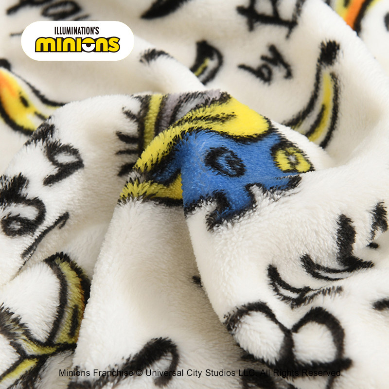 环球影业小黄人大眼萌印象满满法兰绒毯空调毯沙发毯午睡毯毛毯,淘宝优惠券,粉丝福利购,淘宝优惠卷