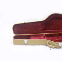 Straight side electric guitar case Yellow veins-suitable to fit multiple electric guitars