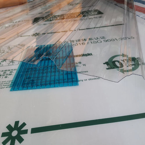 PC透明瓦防雨采光瓦塑料彩钢板瓦透光石棉瓦波浪雨棚阳光房瓦胶垫 - 图0
