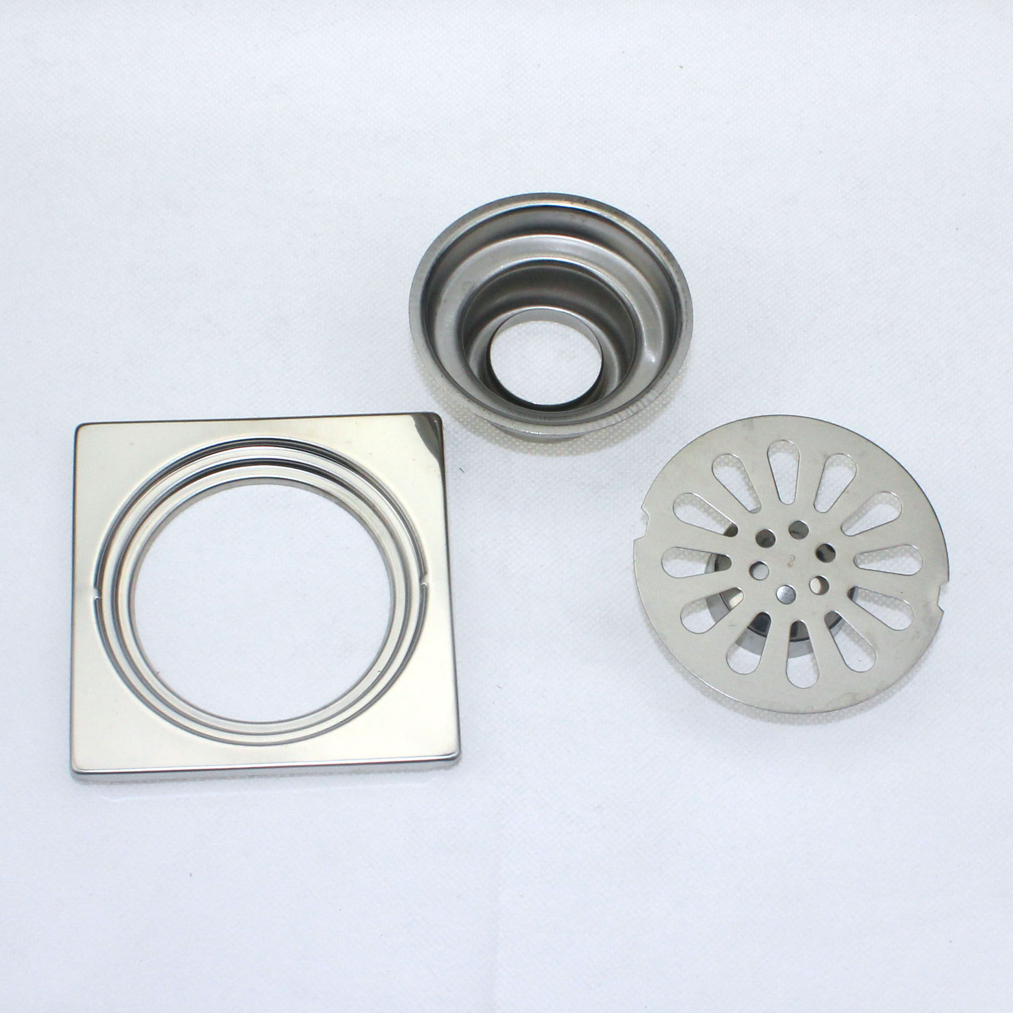 304不锈钢地漏深水封式地漏堵臭器洗澡间洗衣机两用反味加厚