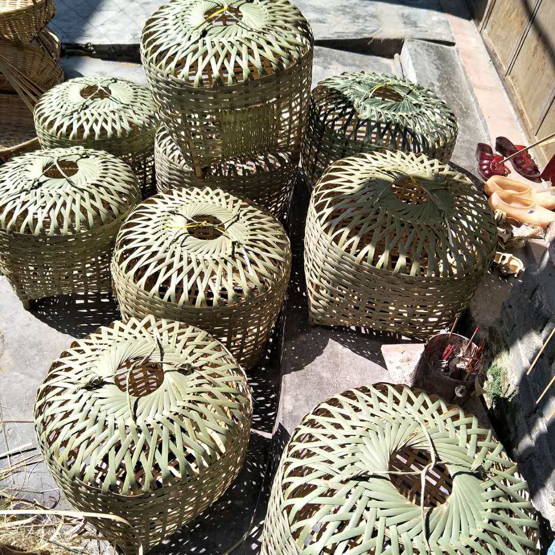 新鸡笼手工竹制品养鸭鸟笼湖南农家纯竹子制作纯经久耐竹用竹编笼