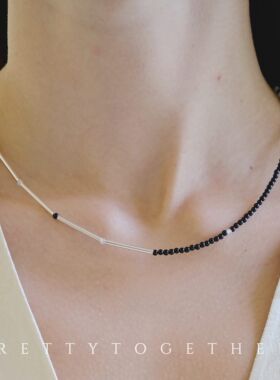 意大利代购纯银珍珠项链