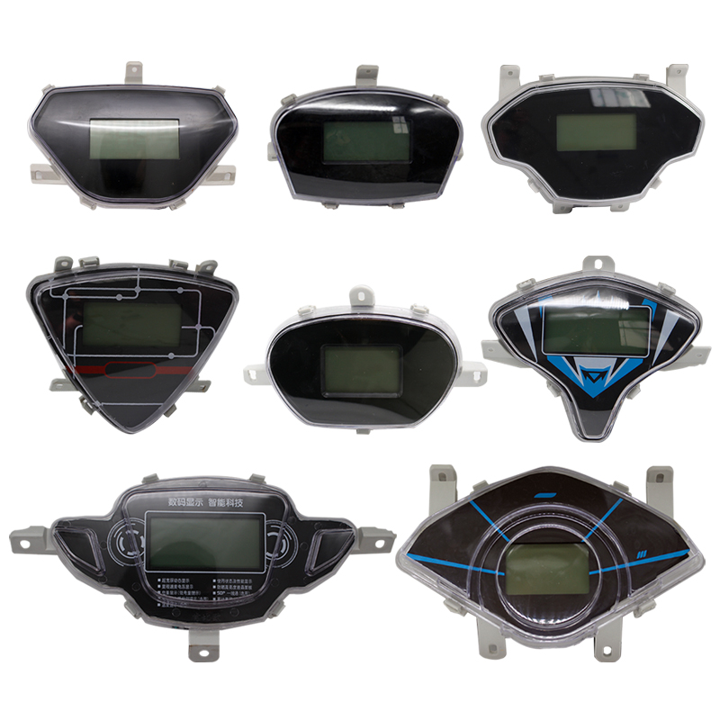 电动车电量显示屏器改装适用于风驰玲珑深豹液晶仪表一线通里程表 - 图3