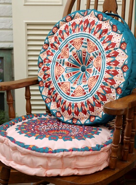 布艺蒲团打坐地垫榻榻米摆件客厅