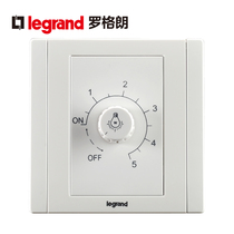 TCL Roglang Switch Socket Panel Beauty Culvert White Endless dimming switch Brightness adjustment controllable 86 type