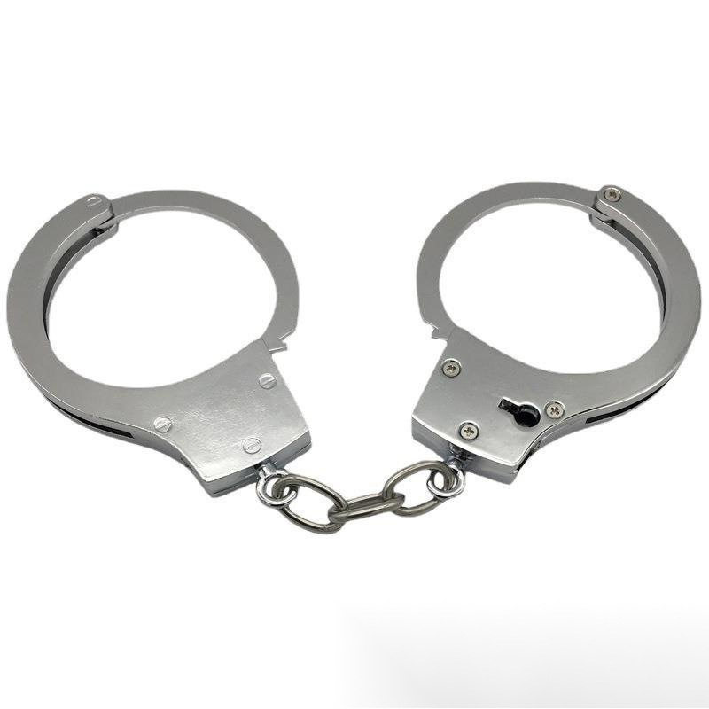 儿童玩具手铐加厚加重剧本杀密室道具手扣情侣铁的手拷脚拷锁脚镣,淘宝优惠券,粉丝福利购,淘宝优惠卷