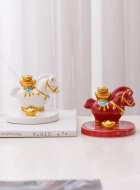 2026马到成功吉祥物马年小马手机