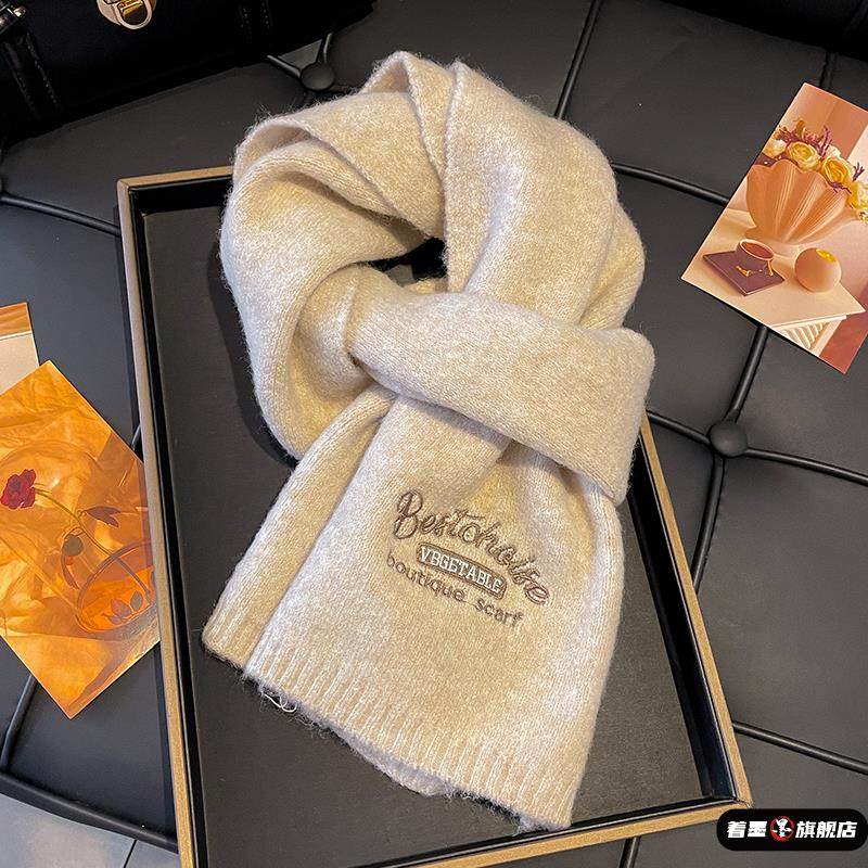 围巾女款秋冬季2025新款韩版时尚百搭高级感保暖学生围脖披肩两用,淘宝优惠券,粉丝福利购,淘宝优惠卷
