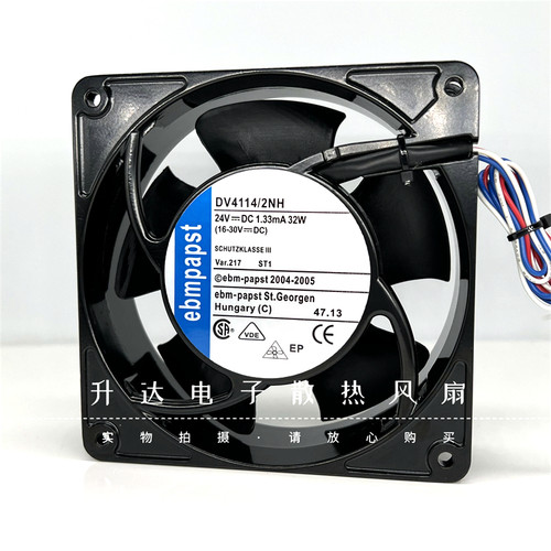 ebmpapst原装DV4114/2NH 24V 1.33A32W Kuka库卡风机C4控制柜风扇 - 图0