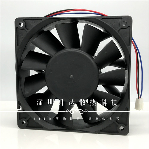 台达 暴力风扇 PFB1224UHE 24V 2.4A 12038 变频器大风量散热风扇 - 图2