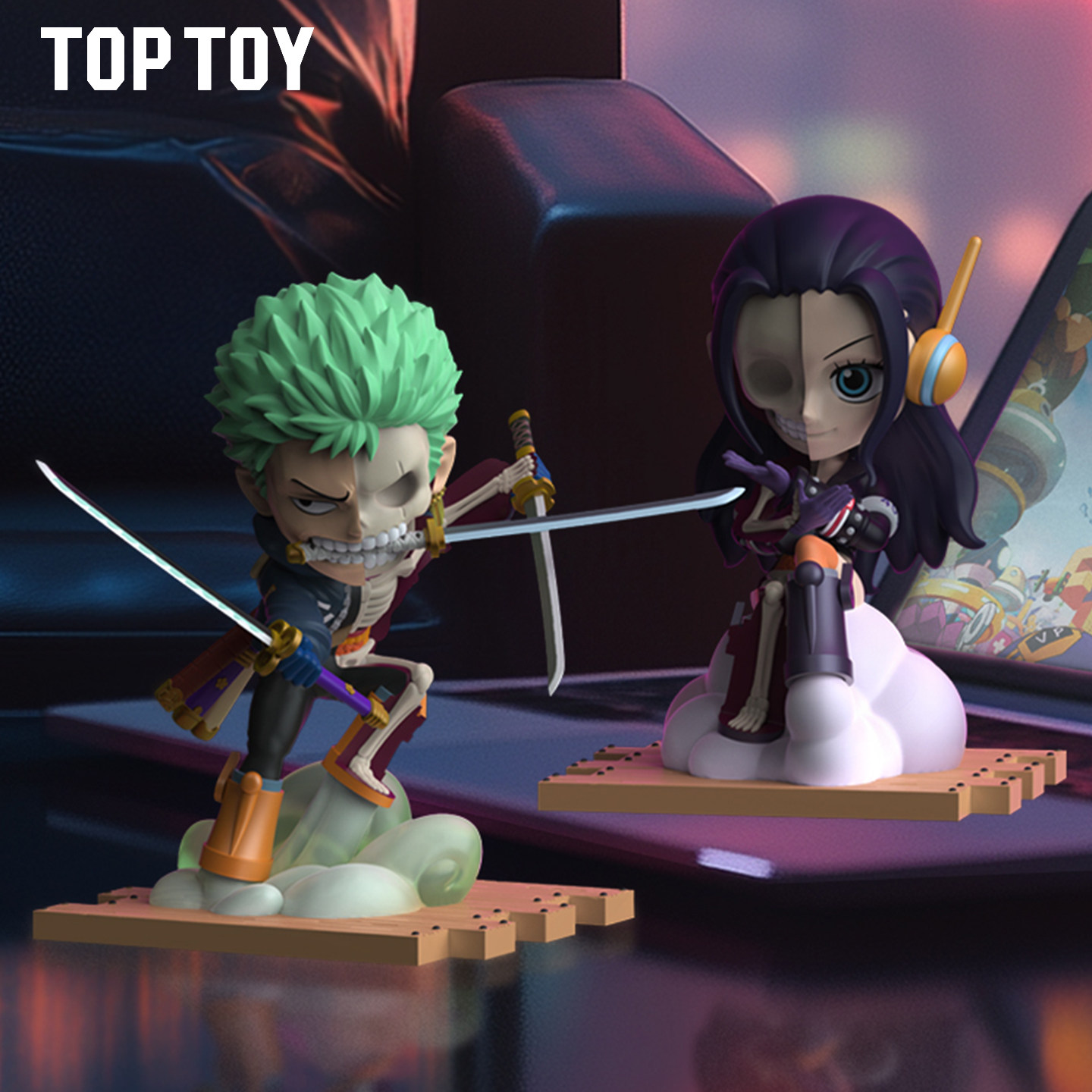 TOPTOY航海王 X Jason Freeny系列盲盒蛋头岛盲盒桌面摆件礼物,淘宝优惠券,粉丝福利购,淘宝优惠卷