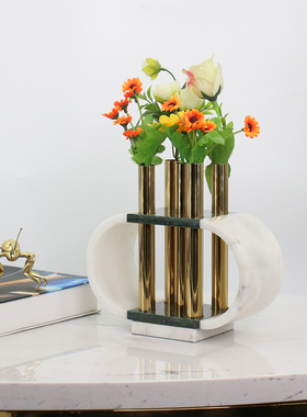 大理石会所轻奢风别墅软装饰摆件