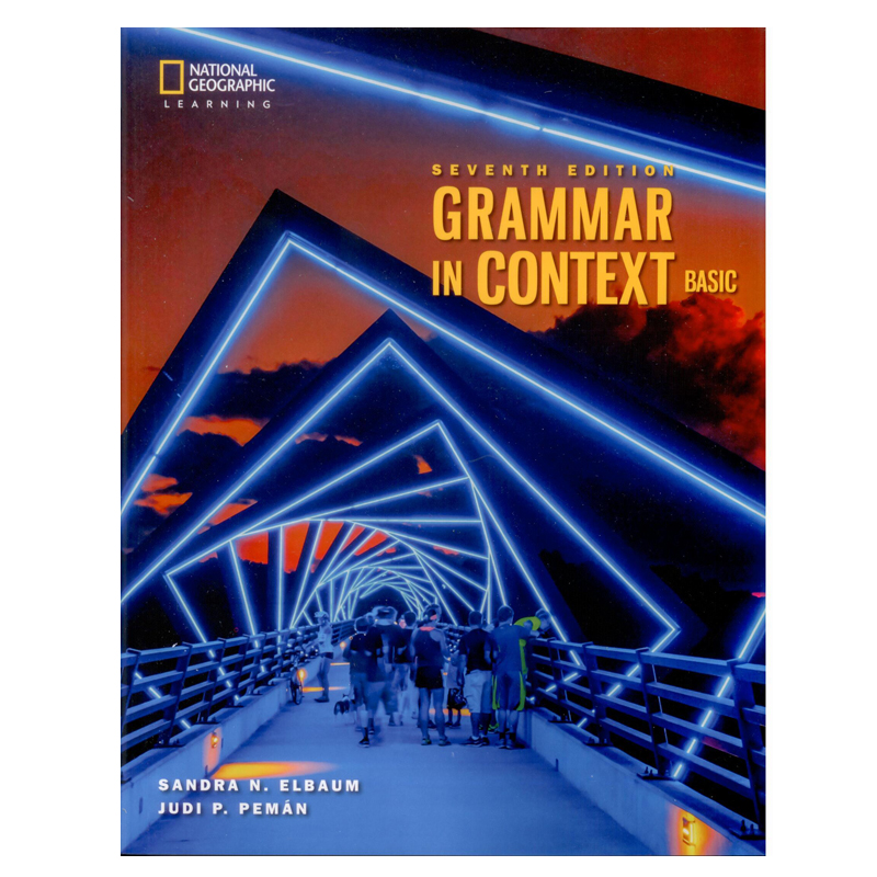 正版国家地理情境语法Grammar in Context 第七版 Basic123学生用书在线账号 教师用书白板软件现货 - 图0