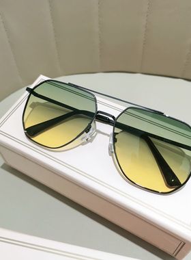 超酷开车太阳镜男2023年新款大脸眼睛潮流骑行驾驶偏光墨镜潮网红