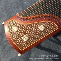 Yangzhou Guzheng Manufacturer Guzheng Red Wood one thousand Sculptures Professional Playing Exam Class Teaching Violin Line Guzheng