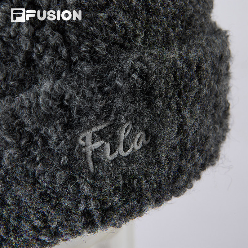【羊角帽】FILA FUSION斐乐官方帽子女士针织帽2025新款毛线帽,淘宝优惠券,粉丝福利购,淘宝优惠卷