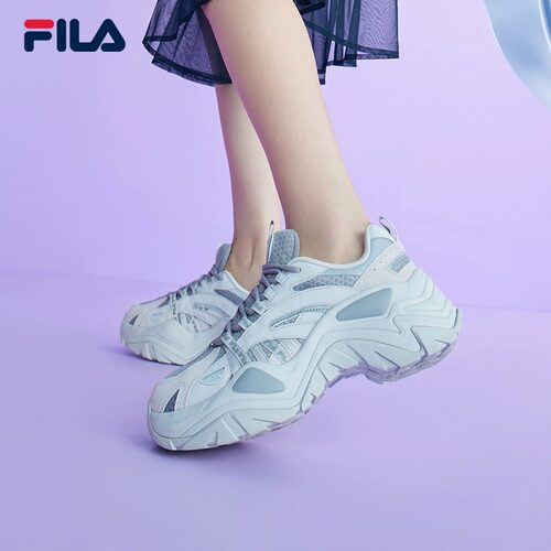 FILA斐乐官方鱼刺2代老爹鞋女鞋厚底增高休闲鞋春季运动鞋增高鞋 - 图3