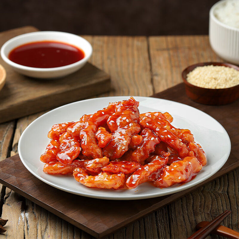 安井冻品先生糖醋里脊302g半成品速冻方便菜家常菜快手预制菜美食,淘宝优惠券,粉丝福利购,淘宝优惠卷