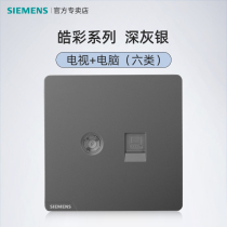 Siemens HAO COLOR TV PLUS COMPUTER PANEL NETWORK CABLE SIX TYPES OF NETWORK PORT NETWORK SOCKET CABLE NETWORK TWO-IN-ONE TV