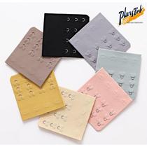 Summer 3 8 No marks Large two rows of underwear lengthening buckle extended buckle bra thin back button fastening distance 1 9 glossy buckle