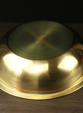 结婚用品老式仿古风礼物薄款铜盆