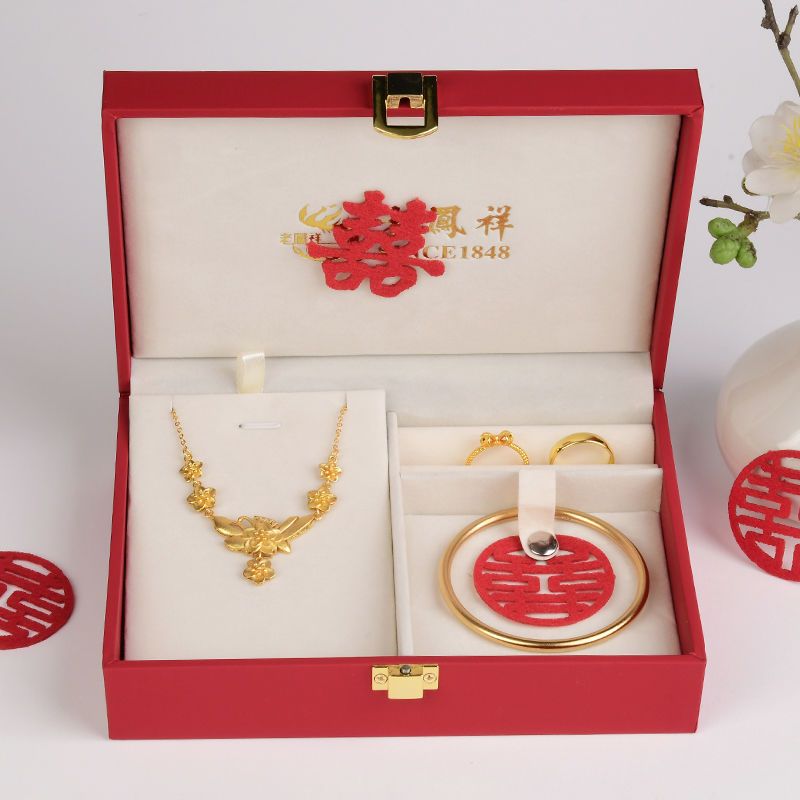 Wedding table three gold simulation five complete set