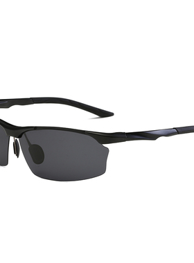 速发铝镁偏光个墨男士镜镜潮人眼睛太性运动开车司机驾驶男851