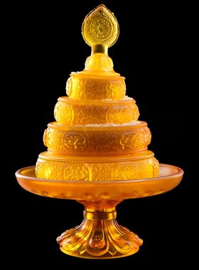 速发藏琉用品密宗佛具摆件古法曼茶罗盘修供曼扎传璃曼扎盘