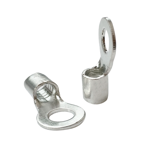 RNB3.5平方圆形OT接线裸端子耳国标加厚冷压紫铜鼻子焊接100只/包 - 图3