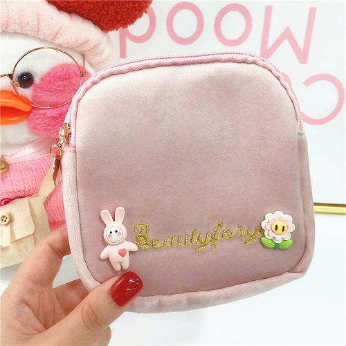 Милая гигиеническая прокладка, сумка-органайзер, салфетки, портативная вместительная и большая сумка