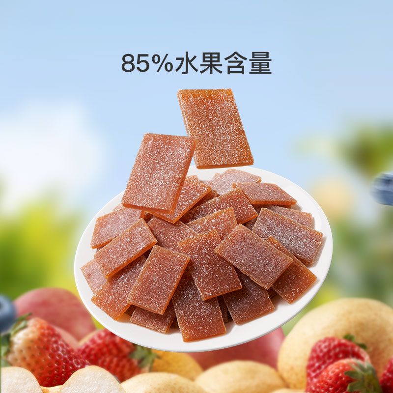 亲宝宝水果片果肉条苹果梨蓝莓草莓果片无添加剂儿童零食