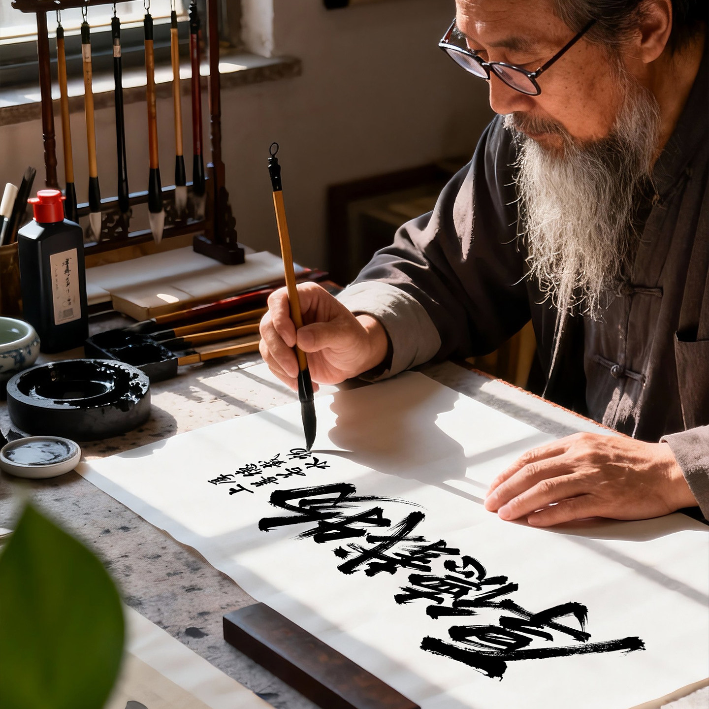 私人定制书法作品手写真迹毛笔字代笔挂字画励志小摆件台相框表字,淘宝优惠券,粉丝福利购,淘宝优惠卷