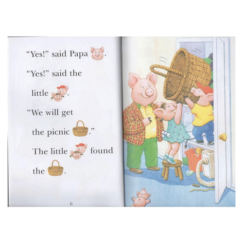 Penguin Group系列 All Aboard Reading：Pig Out! 大吃特吃 培珽推荐书单第1一阶段绘本 分级阅读读物故事书 英文原版 - 图1