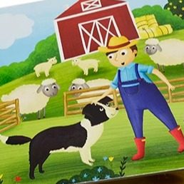 Old MacDonald Had a Farm 老麦克唐纳有一个农场  纸板发音书 英文原版经典儿歌童谣 - 图1