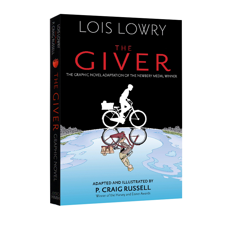 英文原版 记忆传授人漫画版 The Giver 科幻小说 乌托邦文学 Lois Lowry 洛伊丝劳里 纽伯瑞儿童文学奖
