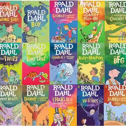 Roald Dahl 罗尔德达尔15册英文原版小说 Fantastic Mr Fox 了不起的狐狸爸爸 The BFG 圆梦巨人 Matilda 马蒂尔达 The Witches