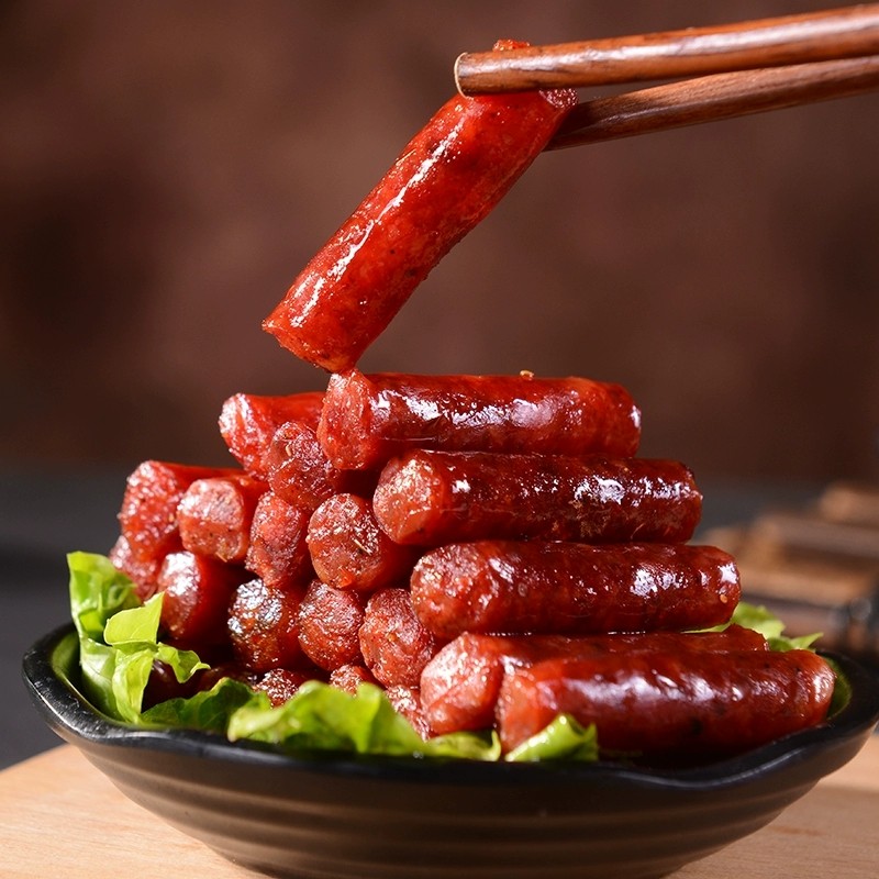 广式风味肉香肠开袋即食肉肠追剧夜宵解馋肉类猪肉肠宿舍零食香肠,淘宝优惠券,粉丝福利购,淘宝优惠卷