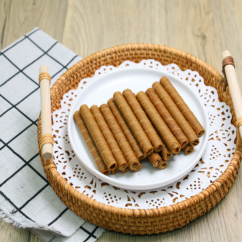 儿童网红黑白配零食小吃旺旺饼干夹心卷蛋卷香草味牛奶办公室茶点,淘宝优惠券,粉丝福利购,淘宝优惠卷