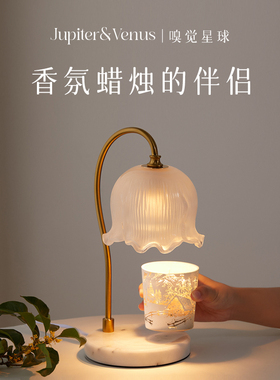 小众高级摆件香薰融蜡灯家用台灯